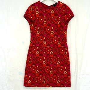 Colorful, embroidered ‘60s-style mod dress - Gorgeous!!!